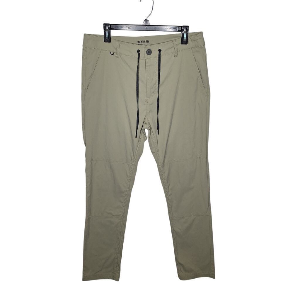 Roark Pants Men's 33 Explorer Adventure Military Hiking Khaki Nylon RP281 Travel